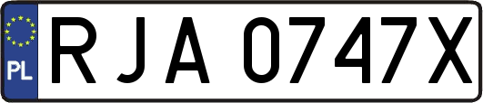 RJA0747X