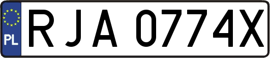 RJA0774X