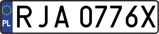 RJA0776X