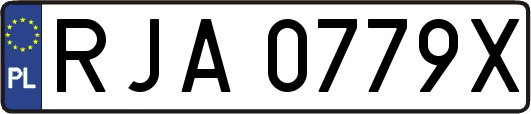 RJA0779X