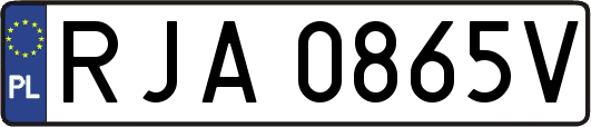 RJA0865V