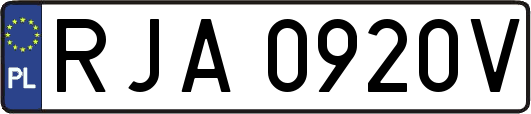 RJA0920V