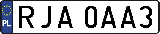 RJA0AA3