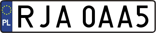RJA0AA5
