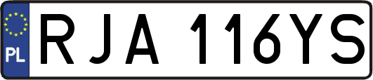RJA116YS