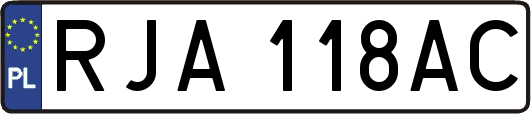 RJA118AC