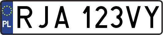 RJA123VY