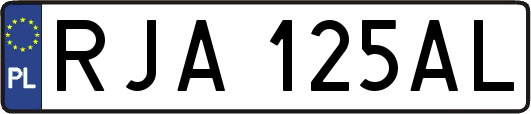 RJA125AL