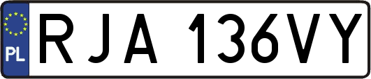 RJA136VY