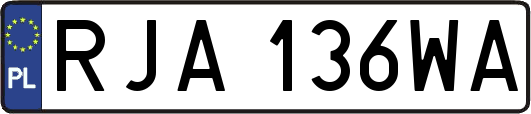 RJA136WA