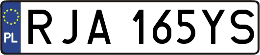 RJA165YS