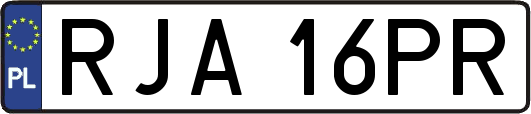 RJA16PR