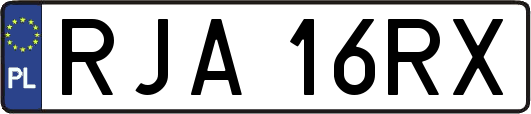 RJA16RX