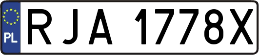 RJA1778X