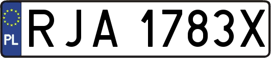 RJA1783X