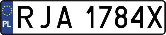 RJA1784X