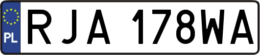 RJA178WA