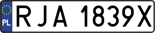 RJA1839X
