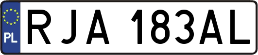 RJA183AL