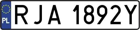 RJA1892Y