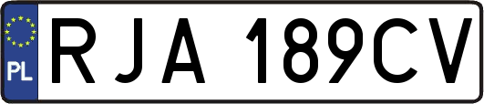 RJA189CV
