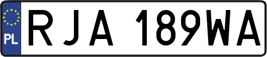RJA189WA