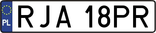RJA18PR