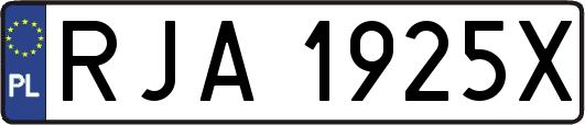 RJA1925X