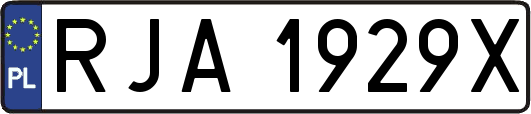 RJA1929X