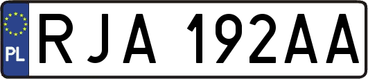 RJA192AA