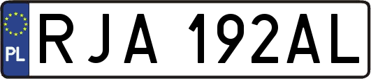 RJA192AL