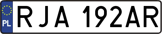 RJA192AR