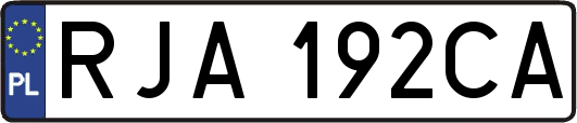RJA192CA