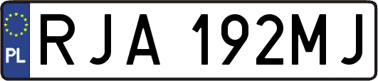 RJA192MJ