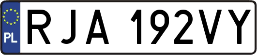 RJA192VY