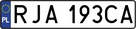 RJA193CA