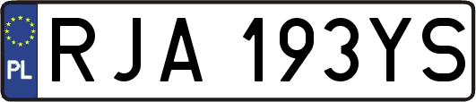 RJA193YS