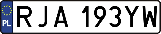 RJA193YW
