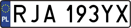 RJA193YX