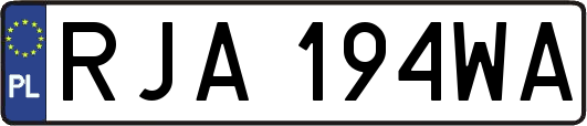 RJA194WA