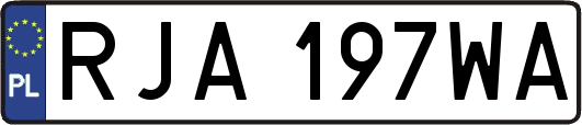 RJA197WA