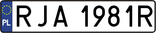 RJA1981R