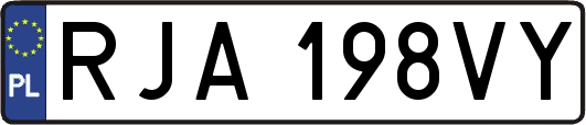 RJA198VY