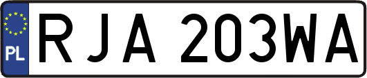 RJA203WA