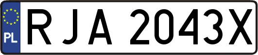 RJA2043X