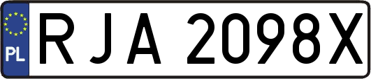 RJA2098X