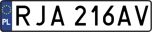 RJA216AV