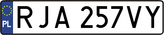 RJA257VY