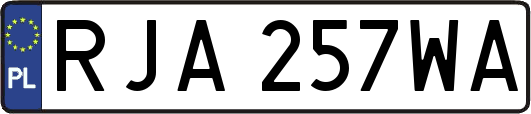 RJA257WA