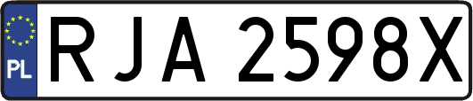 RJA2598X